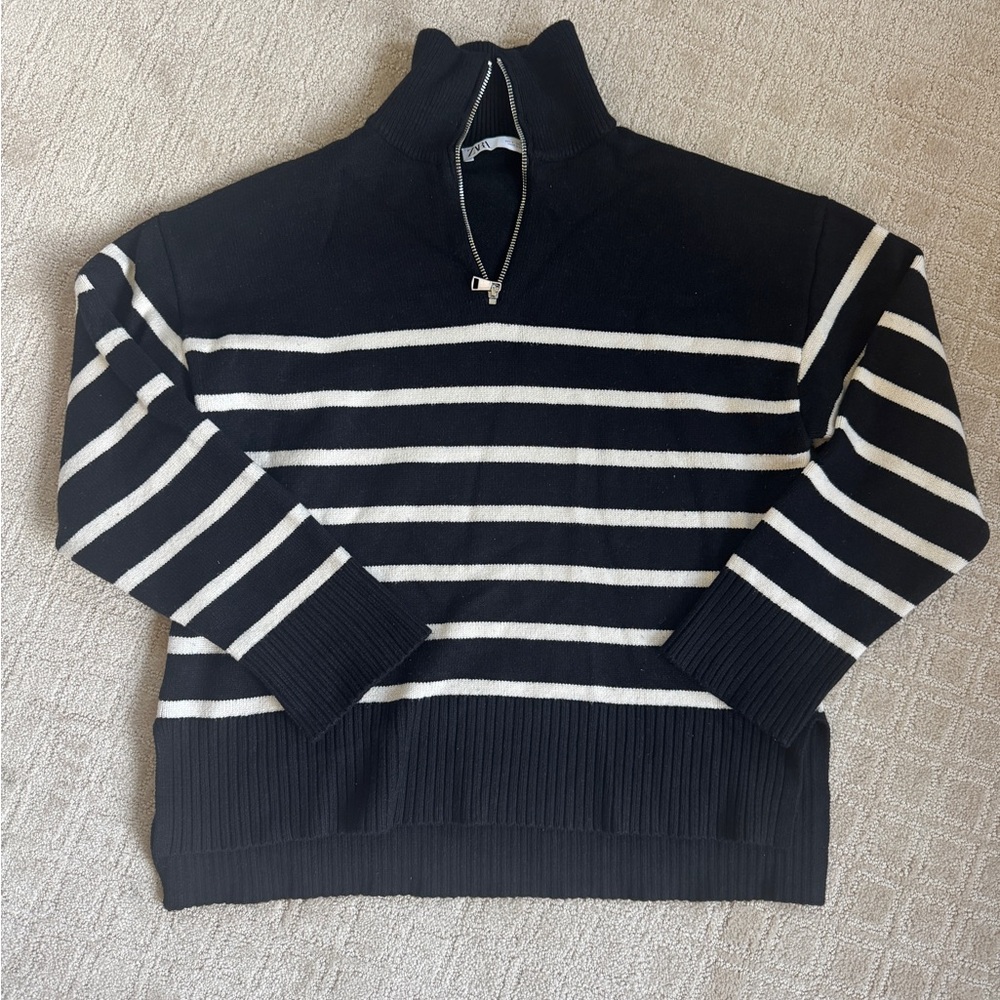 Zara striped sweater